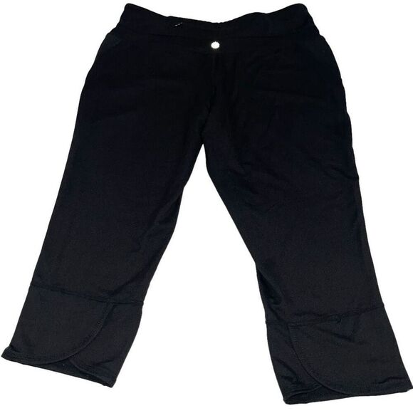 Tangerine Black Capri Leggings - Size Small - Picture 2 of 11